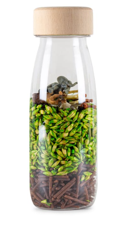 Bouteille sensorielle savane