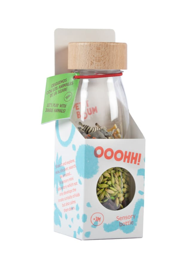 Bouteille sensorielle savane