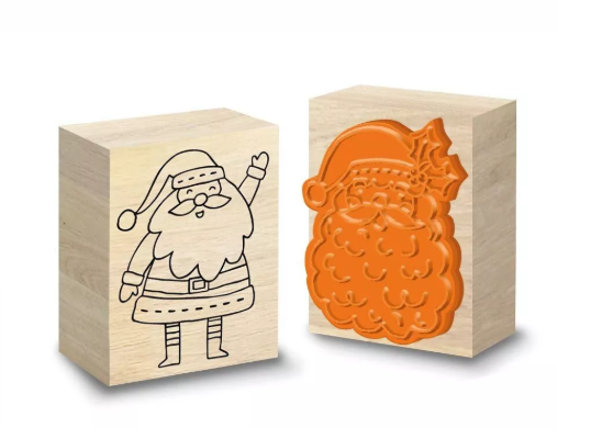 Tampons en bois – Thème Noël