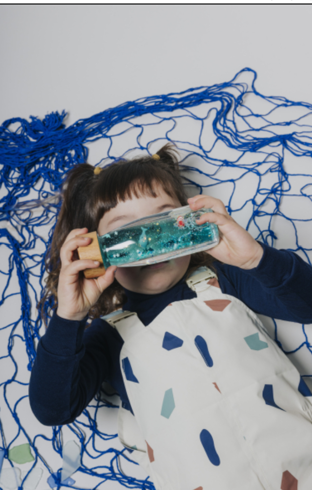 Bouteille sensoriel vague - Petit boum