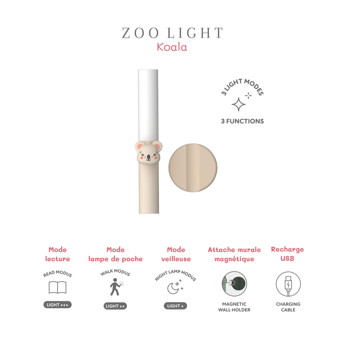 Lampe veilleuse enfant Koala – The Zoofamily