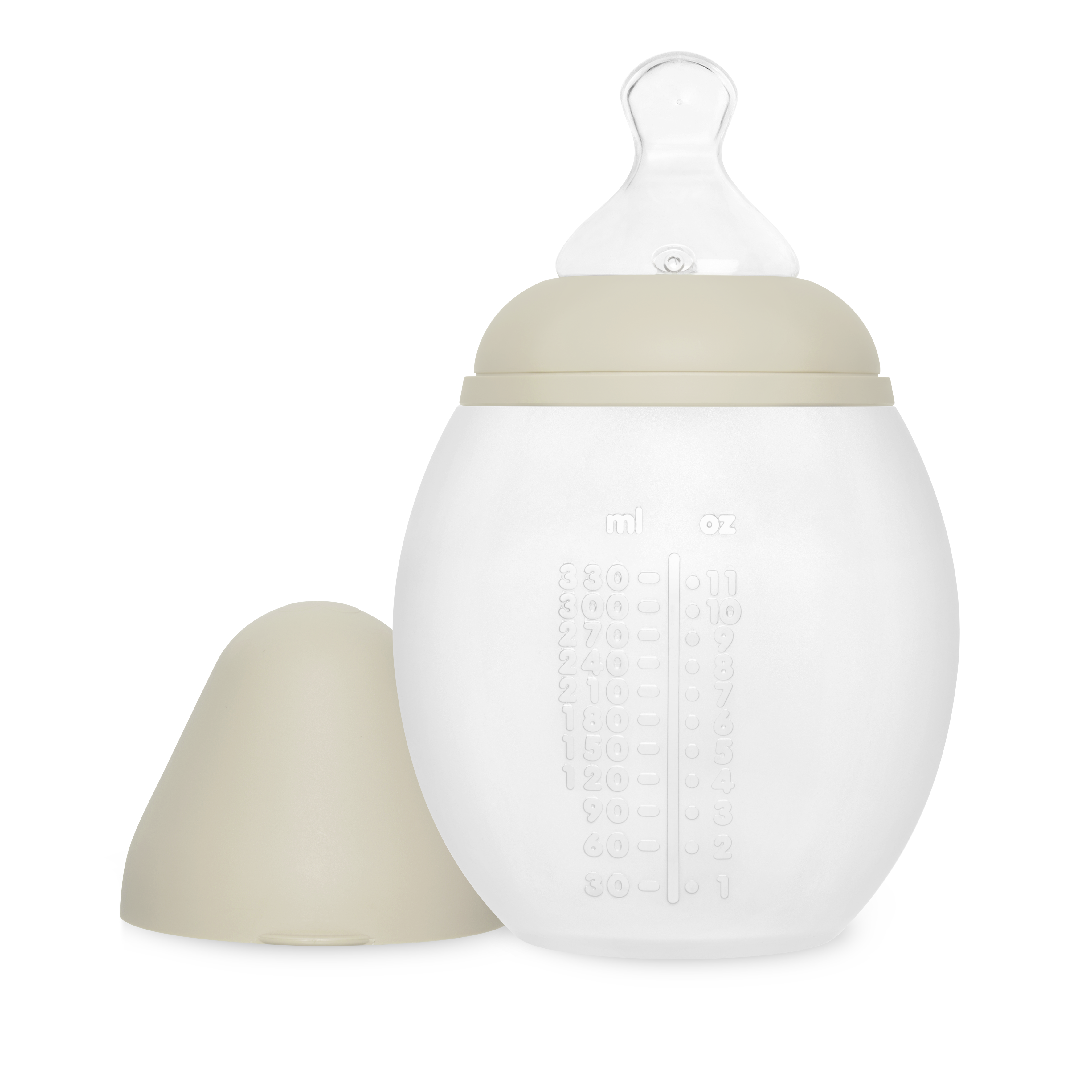 Biberon en silicone 330 ml - Sable