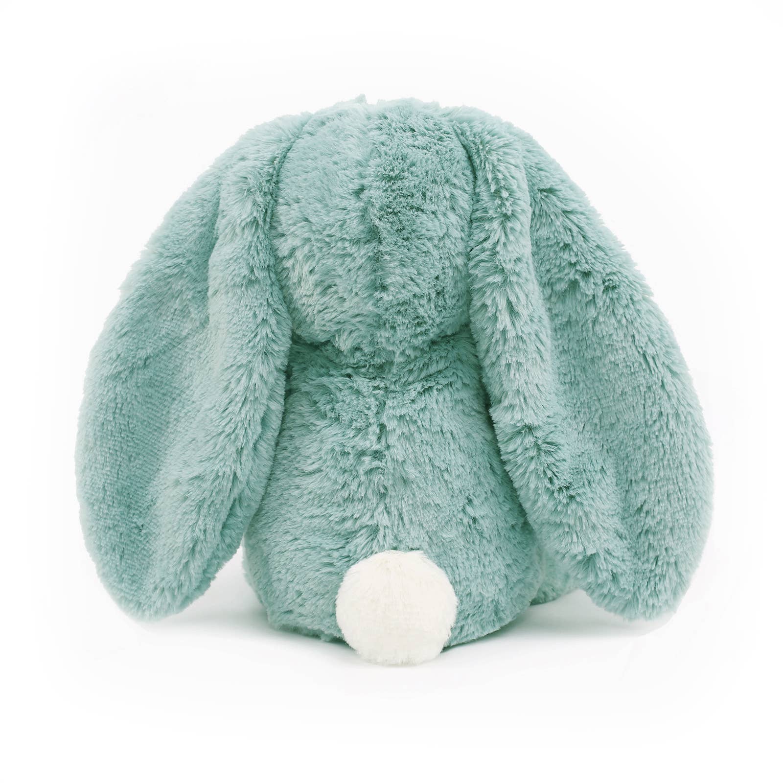 Peluche lapin vert - 34 cm