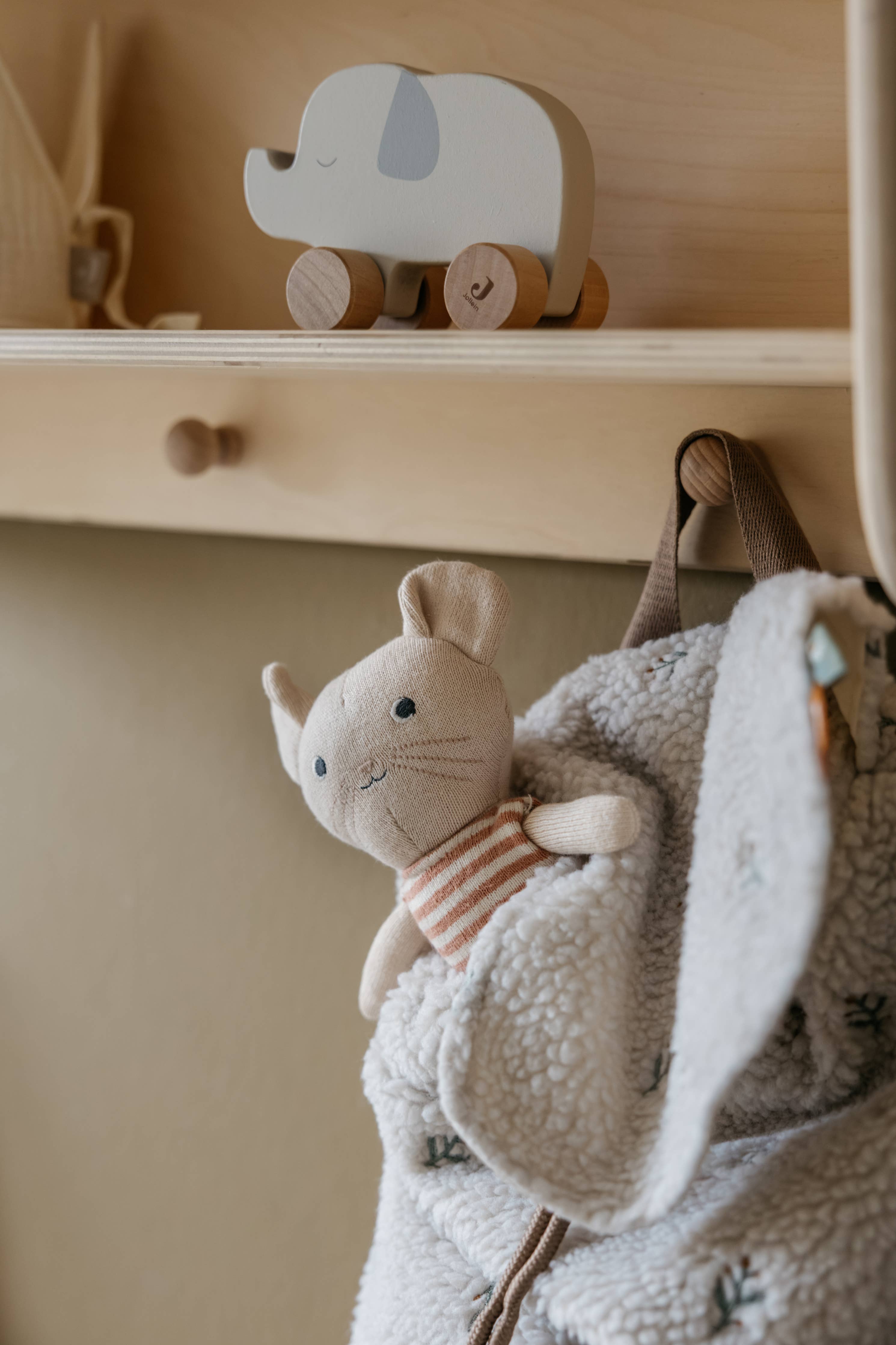 Peluche Souris en Tricot