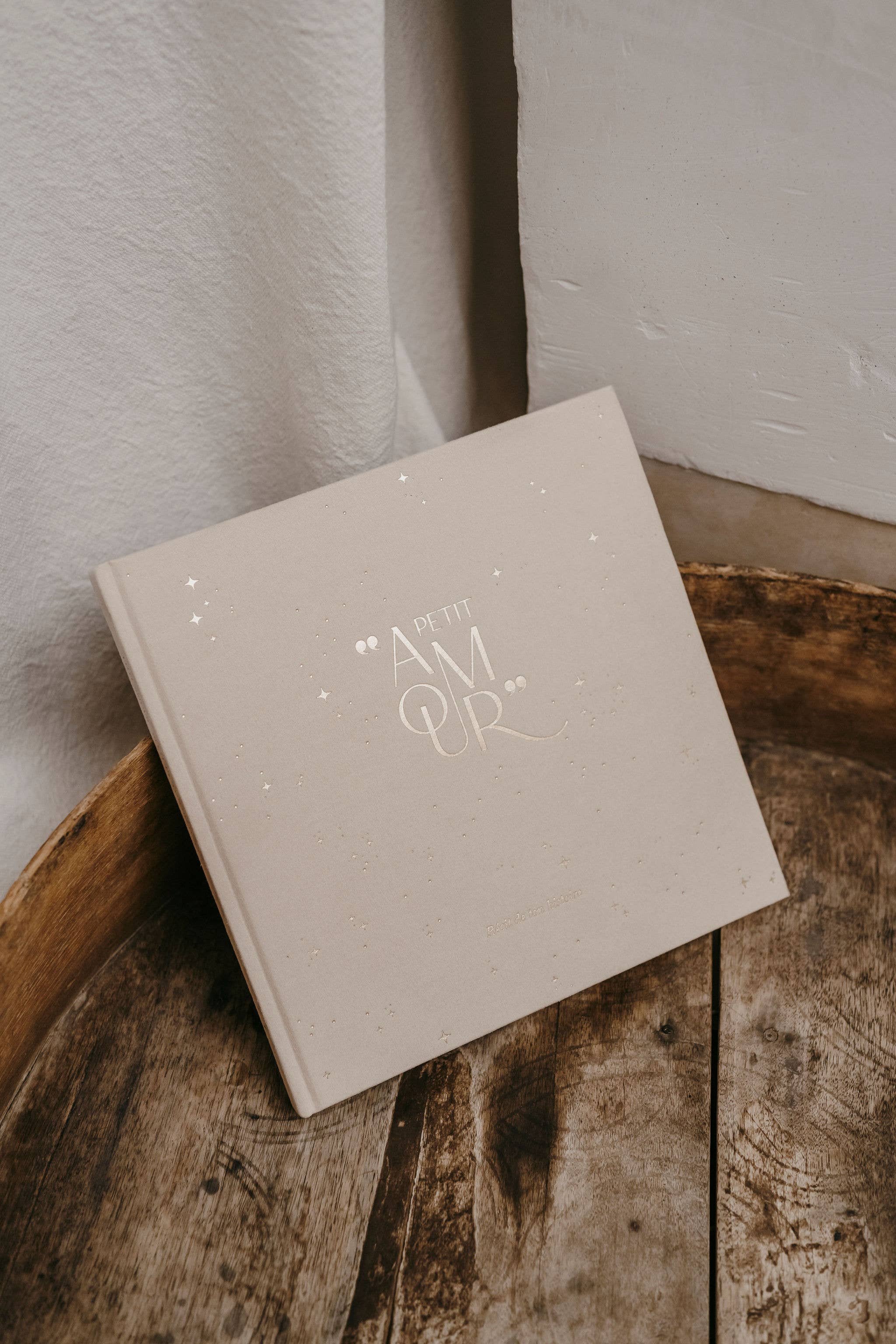 Livre de naissance - Petit Amour Beige