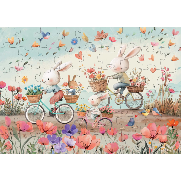 Puzzle magique à l'eau – Les fleurs