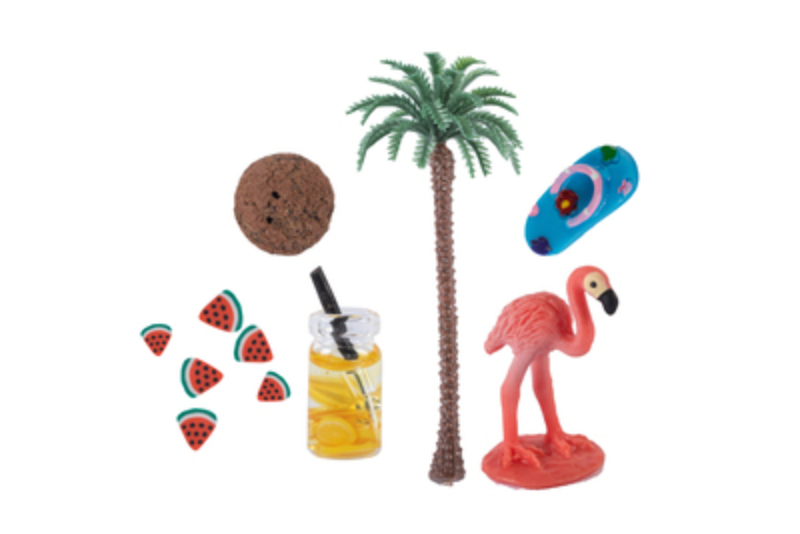 Bouteille sensorielle Flamant Rose