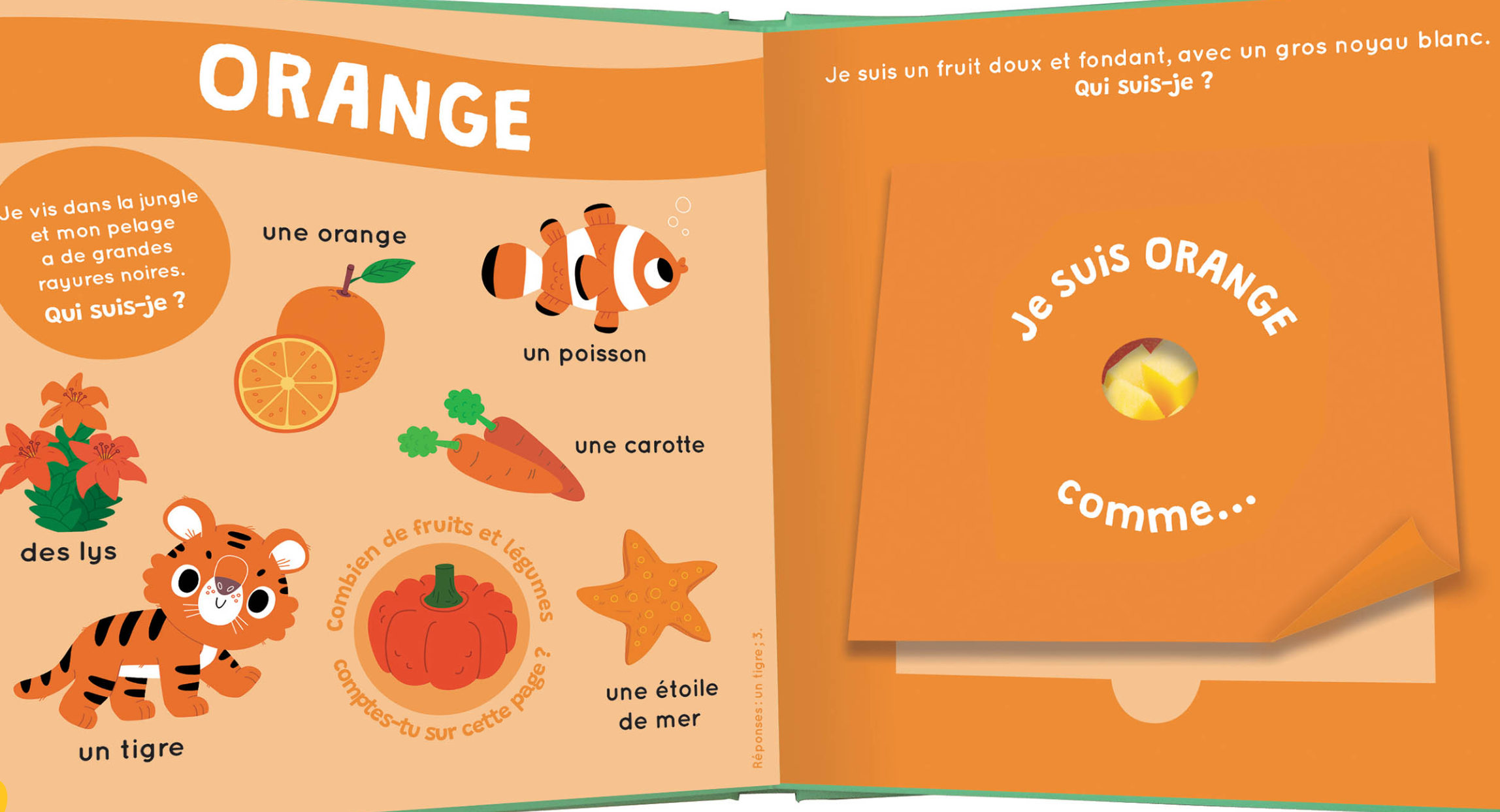 MON LIVRE DES ODEURS ET DES COULEURS - FRUITS EN FOLIE
