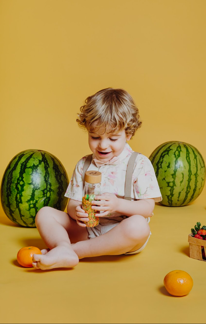 Bouteille sensorielle fruits