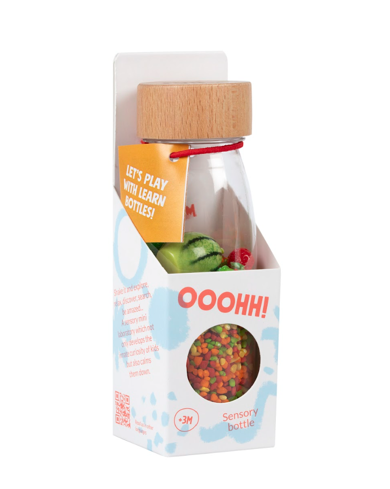 Bouteille sensorielle fruits