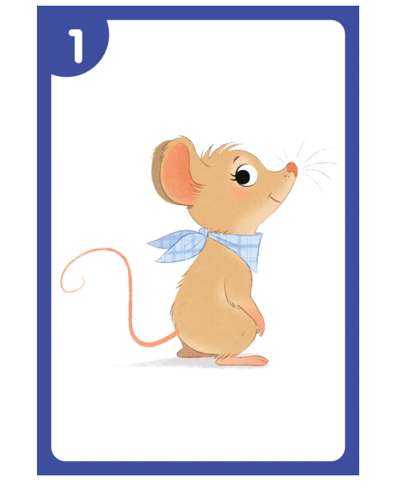 JEU DE CARTES - MON JEU GRISETTE - LA PETITE SOURIS EN MISSION dès 5ans