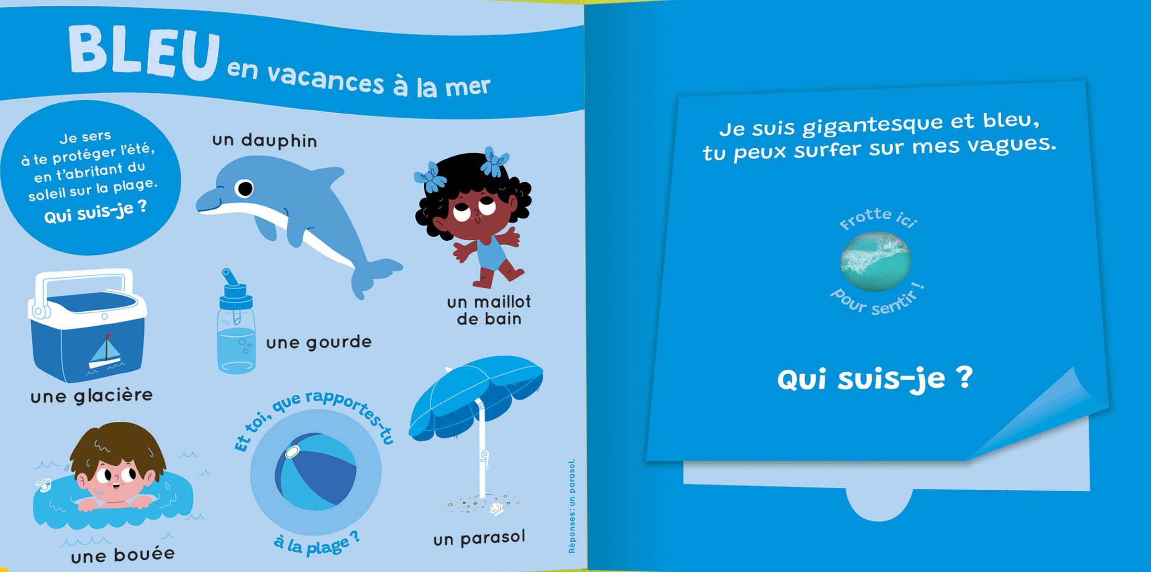 MON LIVRE DES ODEURS ET DES COULEURS - LES SAISONS