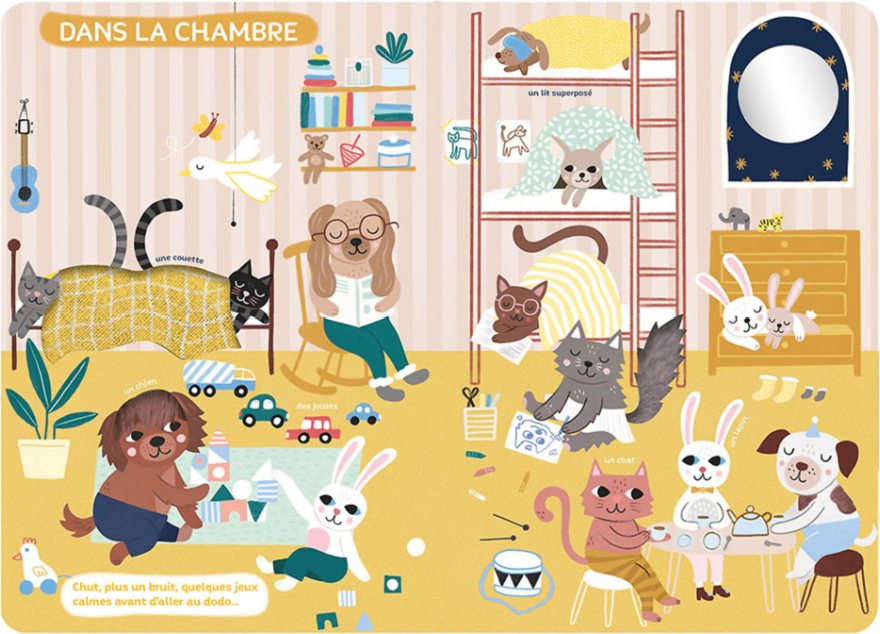 Mon très grand livre d’éveil – Bonne nuit les animaux !