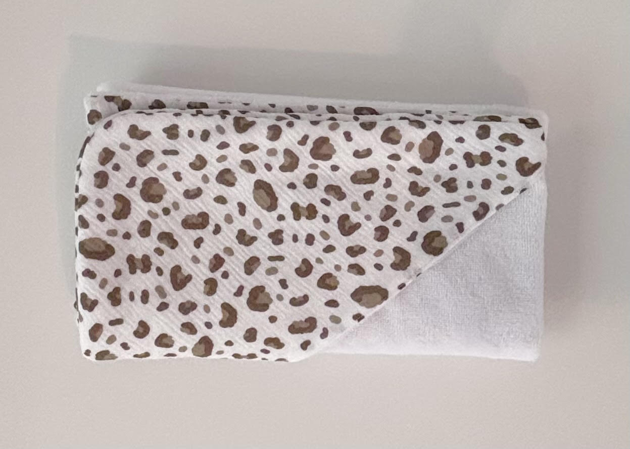 Cape de bain personnalisée Petit Fauve