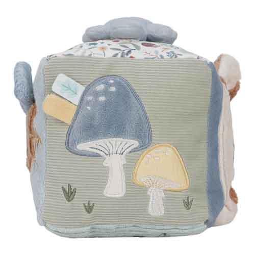 Cube d’activités bleu Forest Friends – Little Dutch