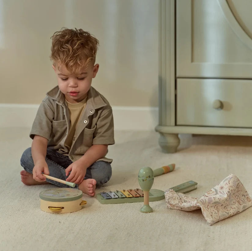 Set de musique vert Safari Friends – Little Dutch – Dès 3 ans