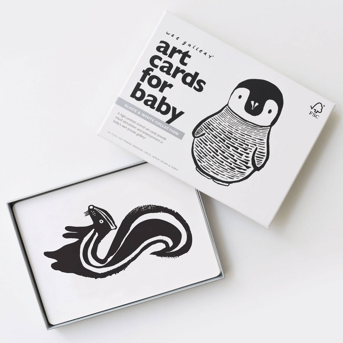 Cartes d'art pour bébé Dès la naissance
