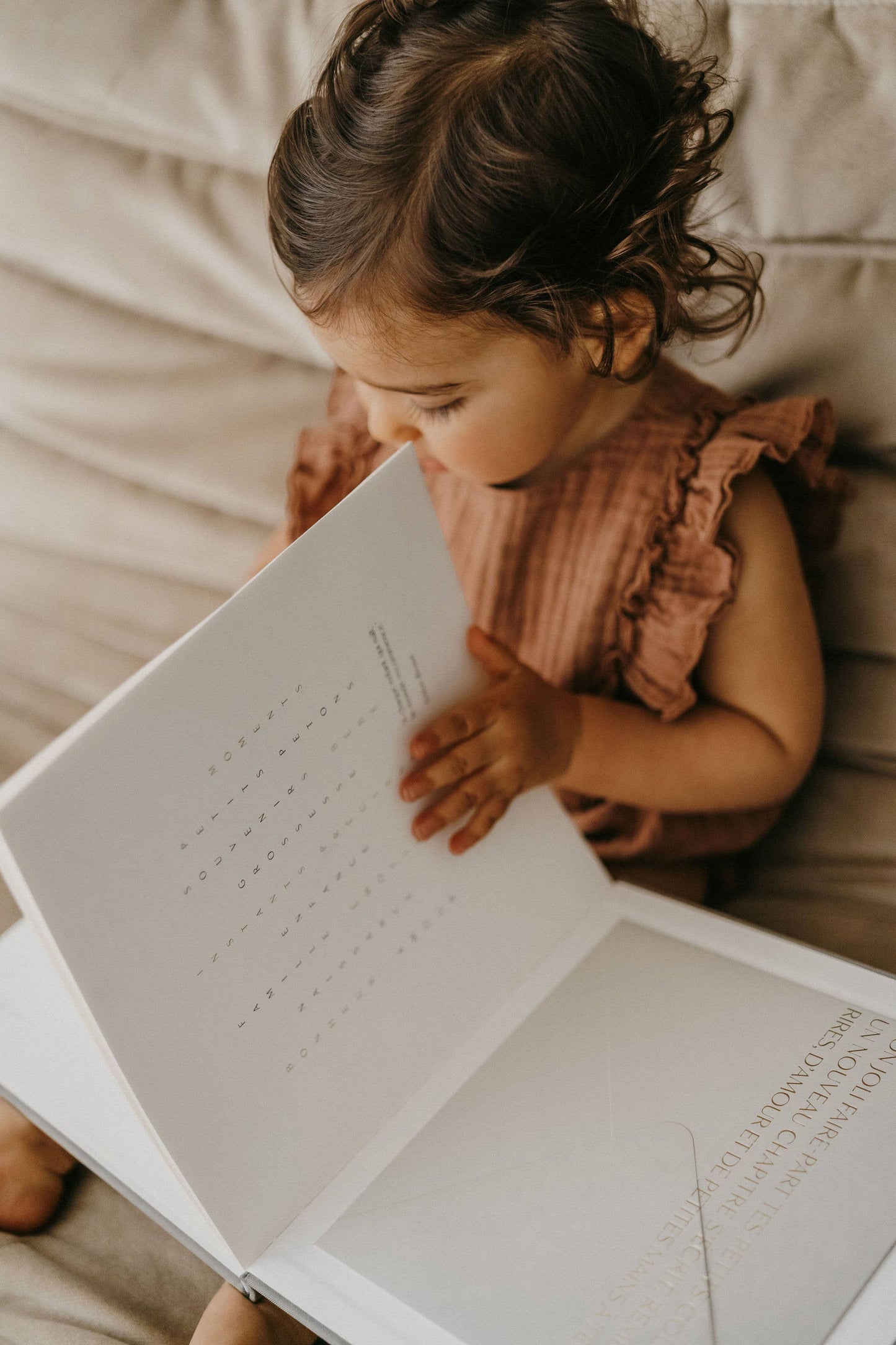 Livre de naissance - Pure lin