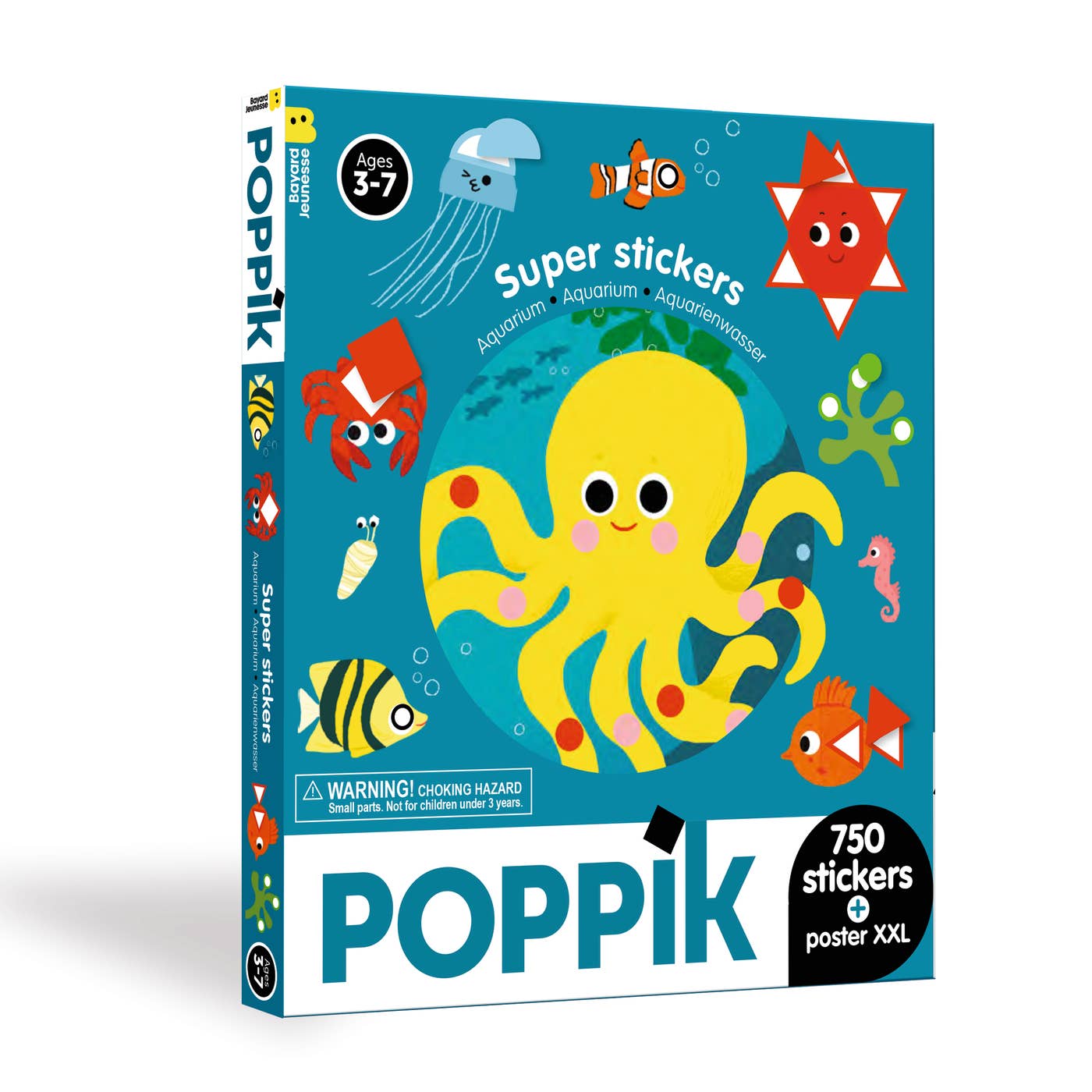 BOX D'ACTIVITE EN STICKERS AQUARIUM