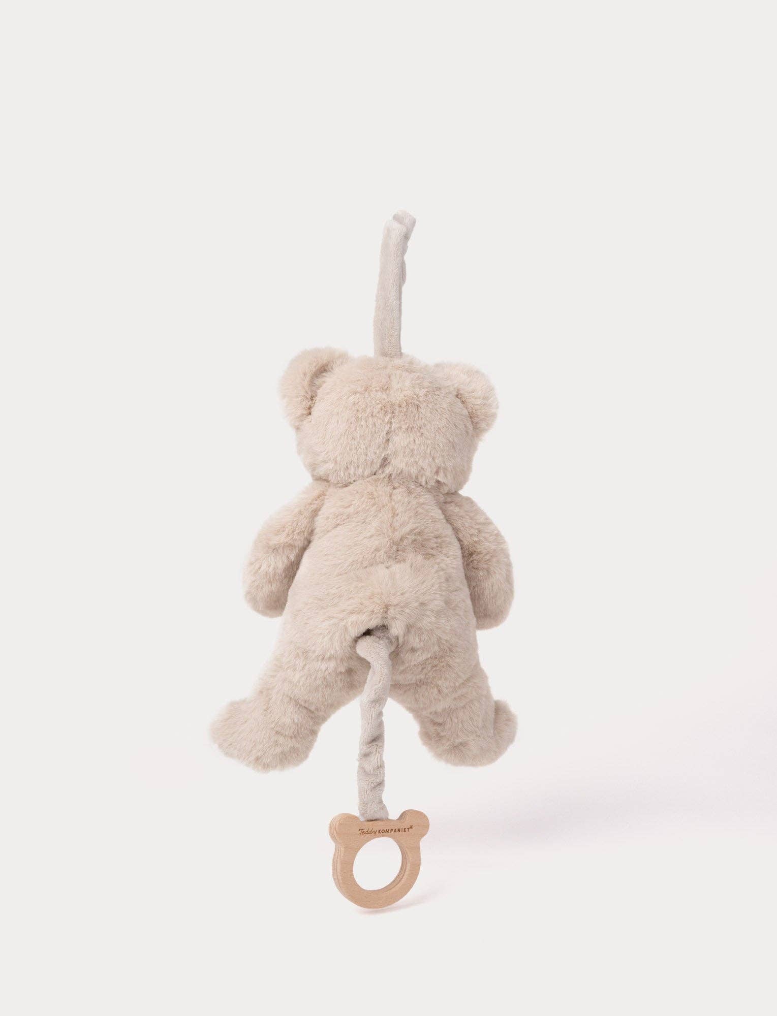 Ours en peluche Teddy, Boîte à musique, Beige