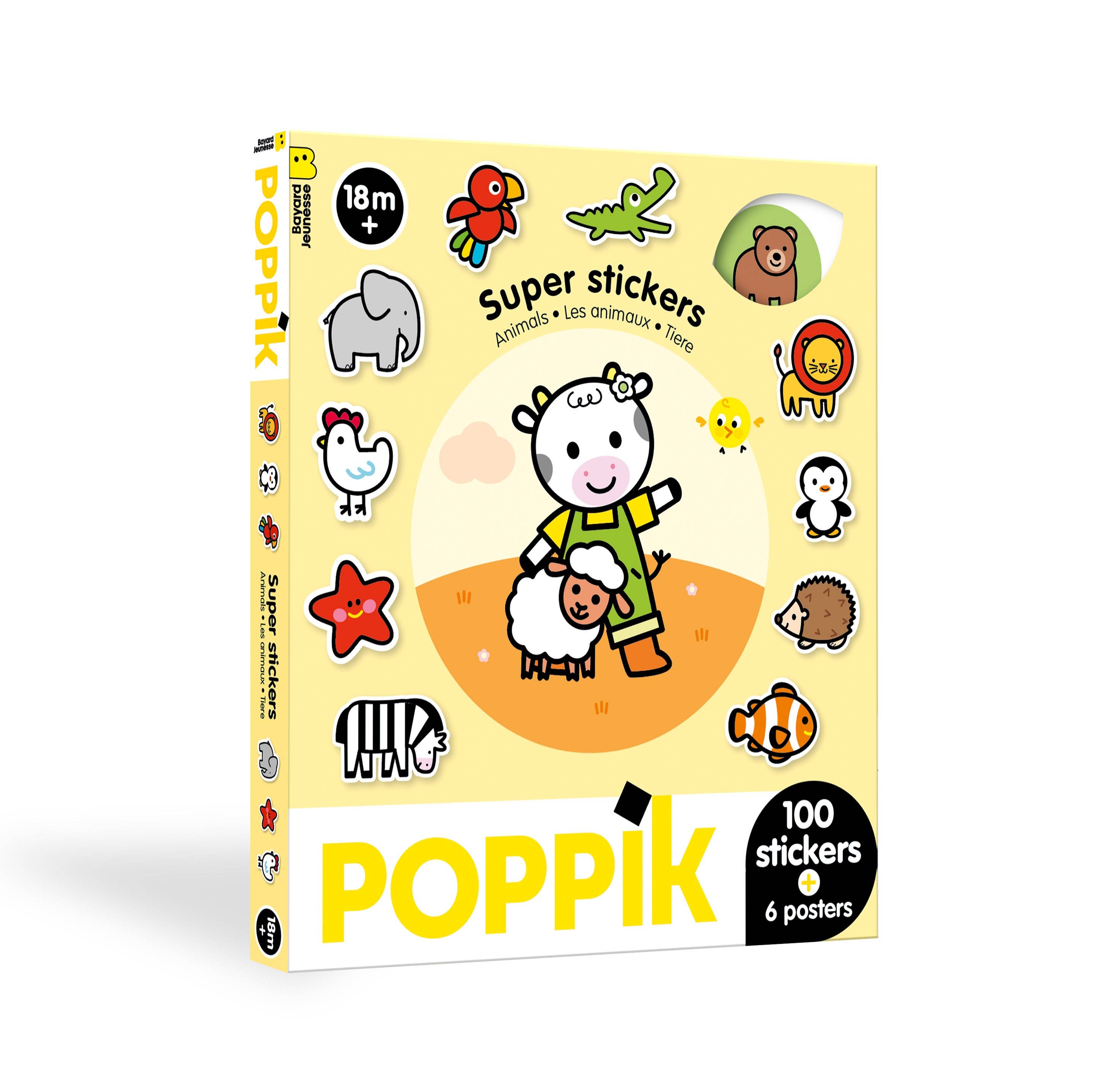 BOX STICKERS LES ANIMAUX