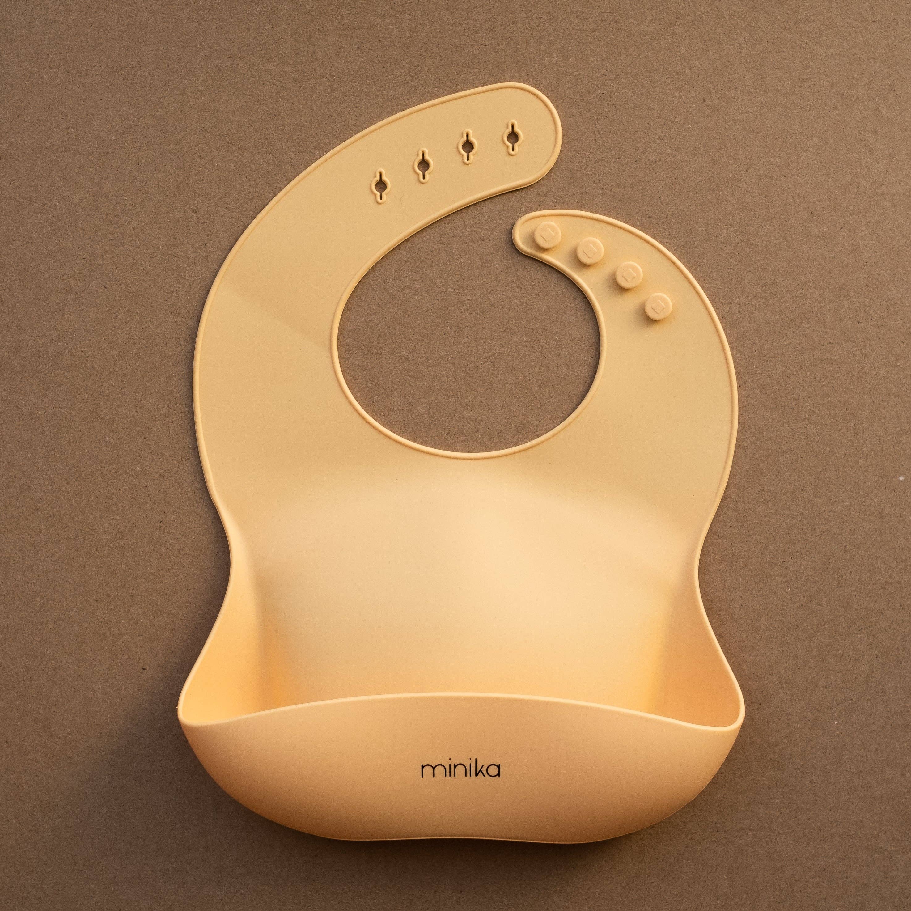 Bavoir en silicone - Sunset