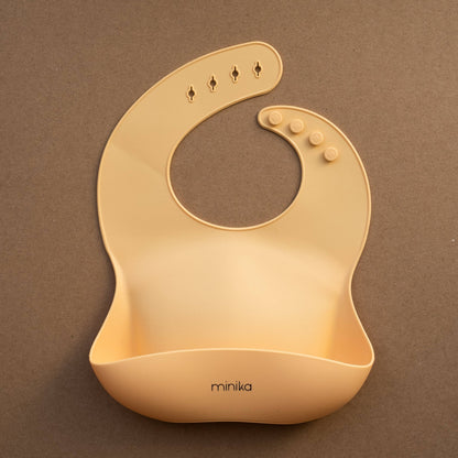 Bavoir en silicone - Sunset