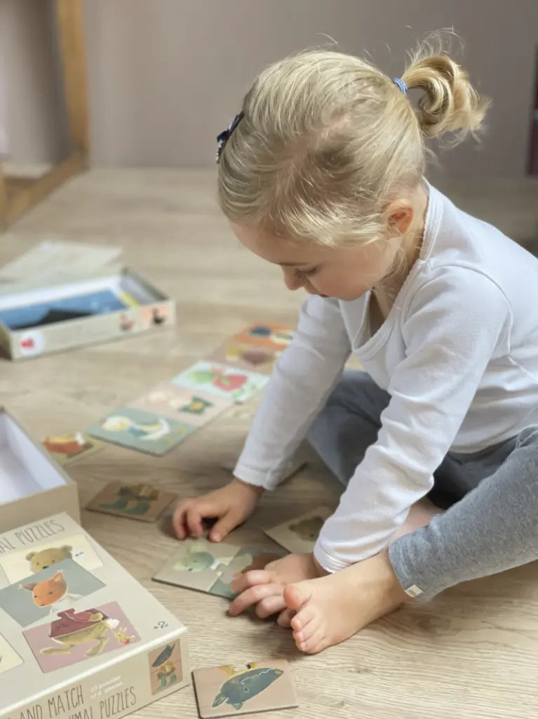 Puzzle Mix & Match animaux – Egmont – Dès 2 ans