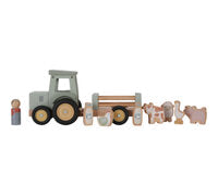 Tracteur avec remorque en bois FSC - Little Farm