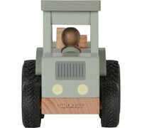 Tracteur avec remorque en bois FSC - Little Farm