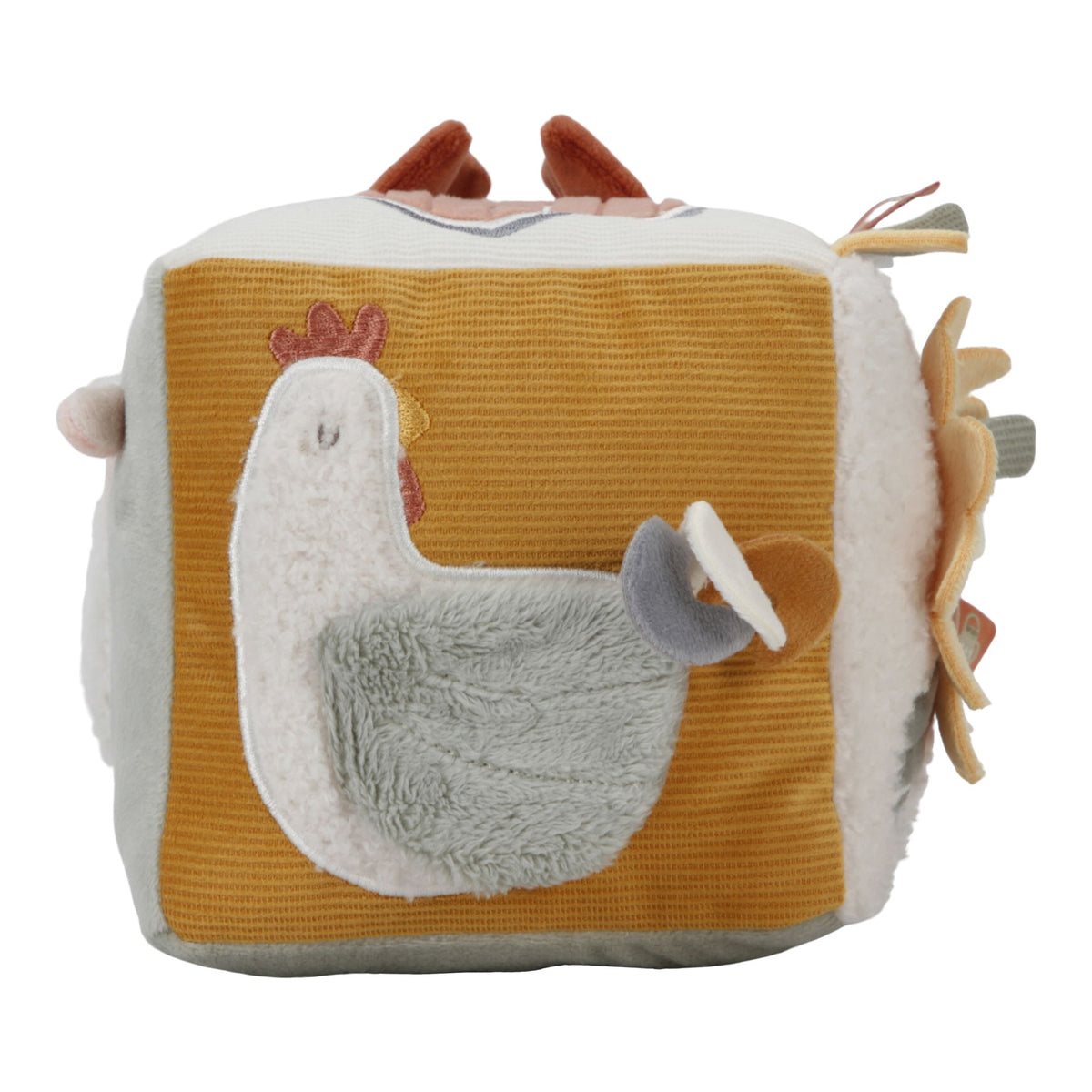 Cube d’activités doux Little Farm – Little Dutch