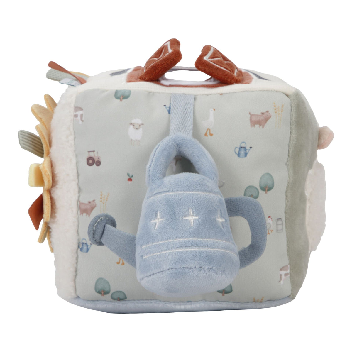 Cube d’activités doux Little Farm – Little Dutch