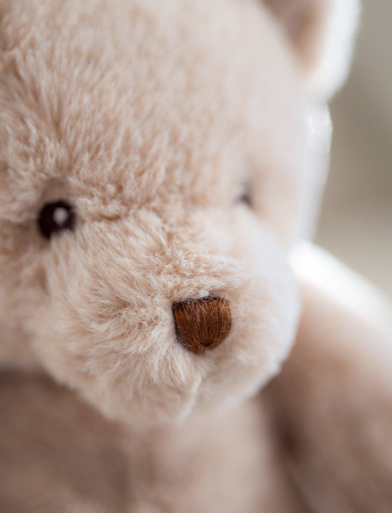 Ours en peluche Teddy, Boîte à musique, Beige
