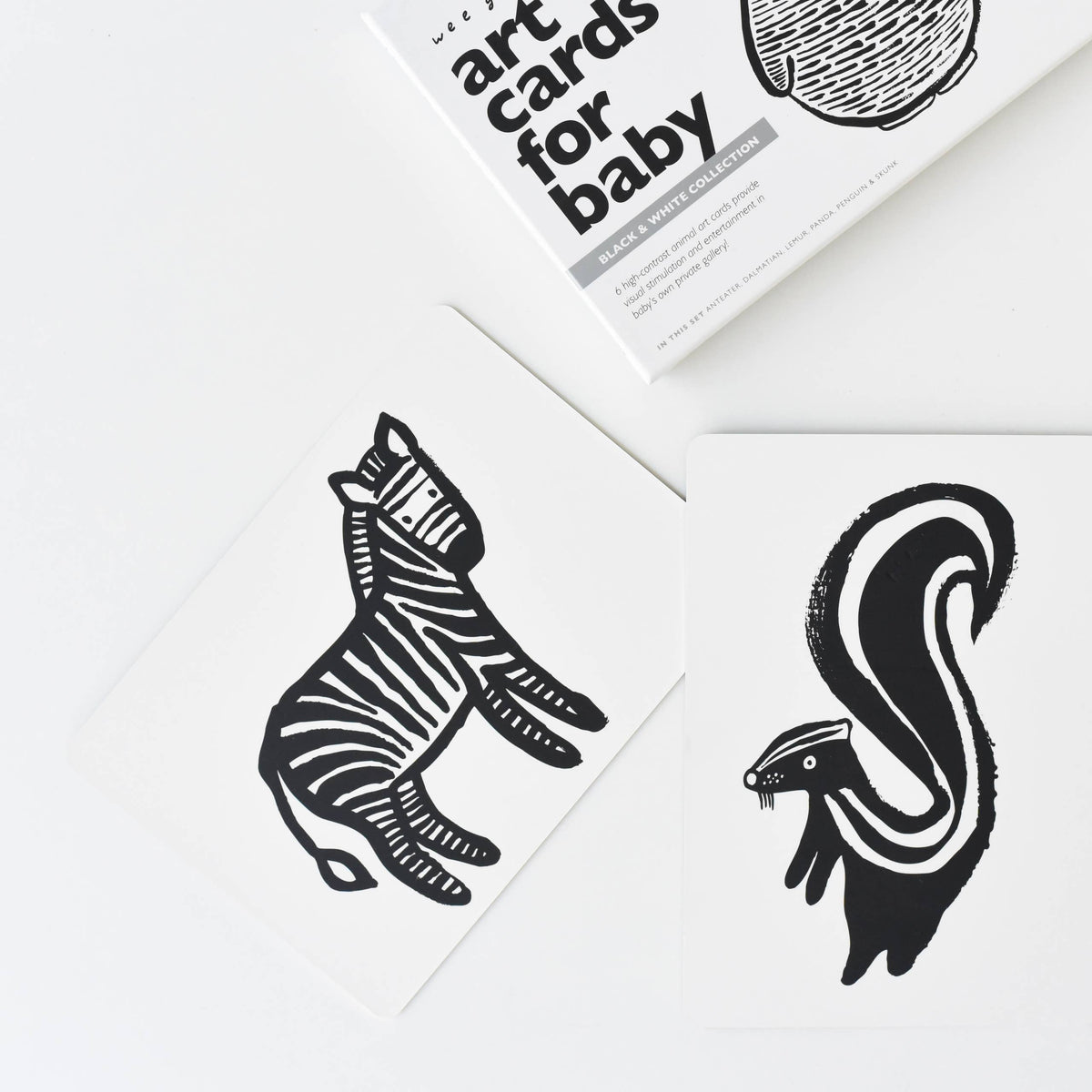 Cartes d'art pour bébé Dès la naissance
