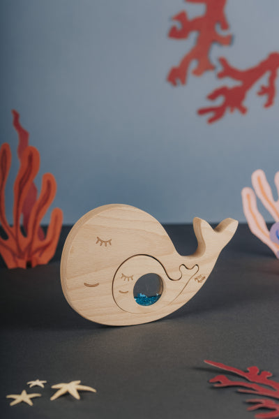 Baleine sensorielle : Puzzle Whale and Baby