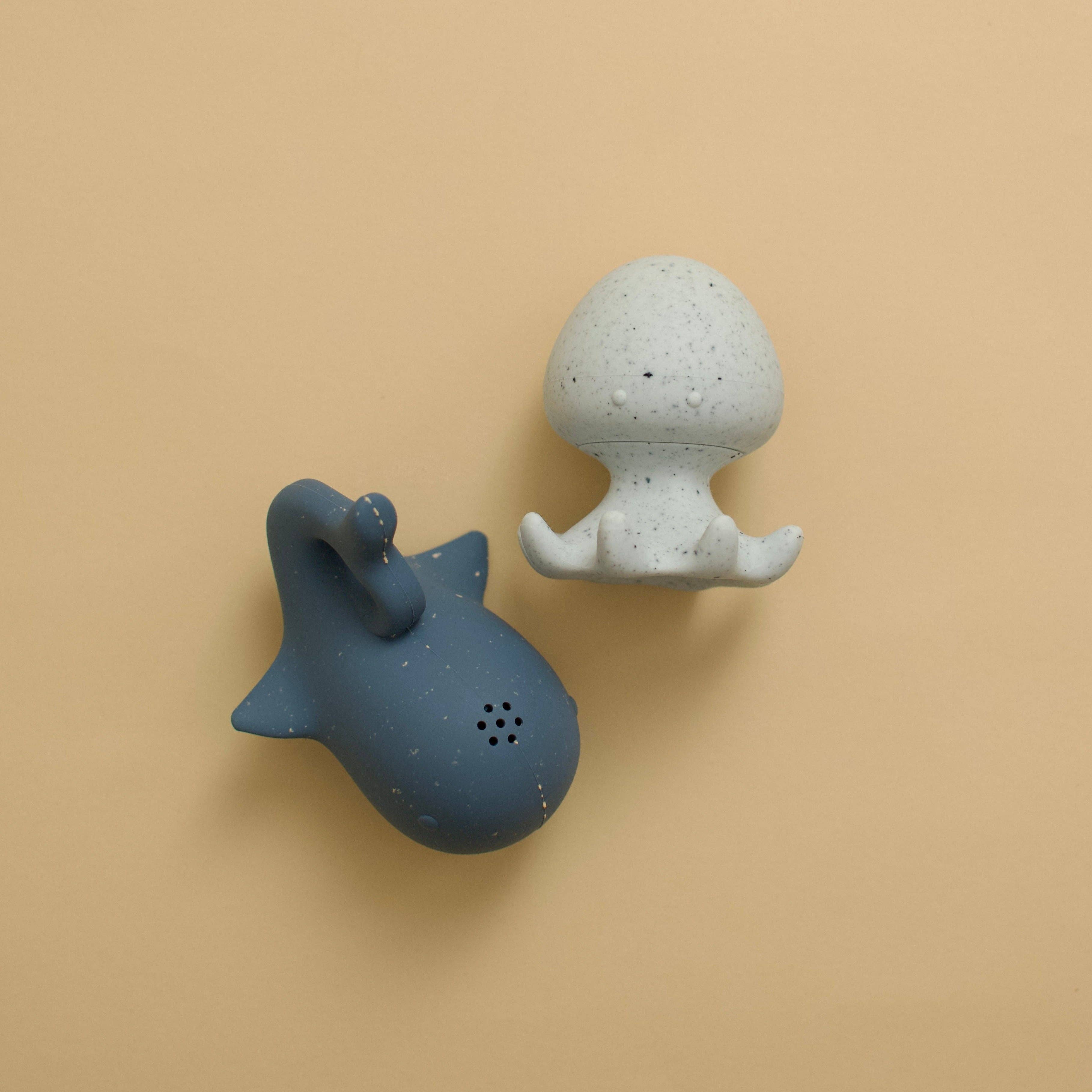 Lot de 2 jouets de bain en silicone - Indigo & Glace