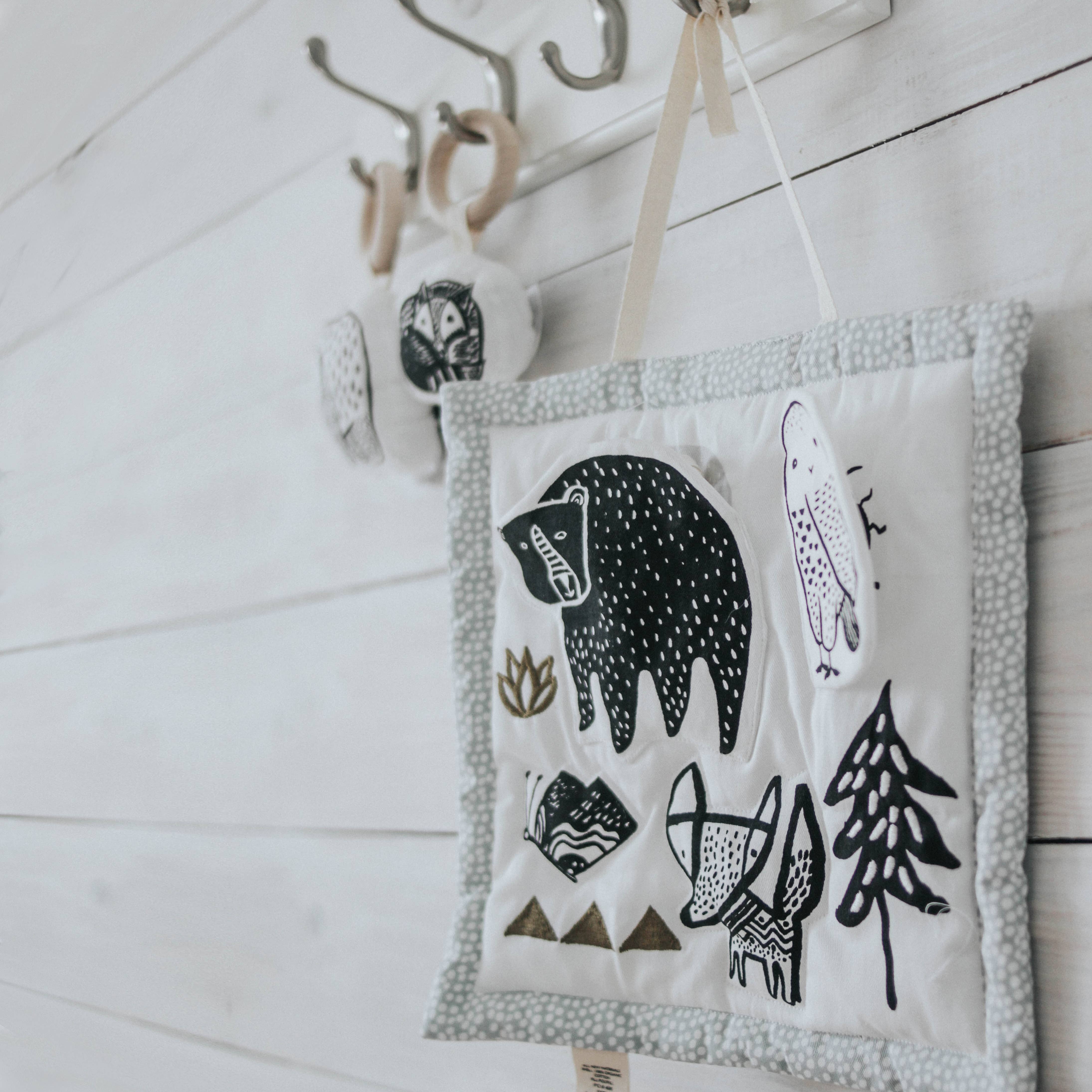 Tapis d'activité pour bébé - Animaux de la forêt