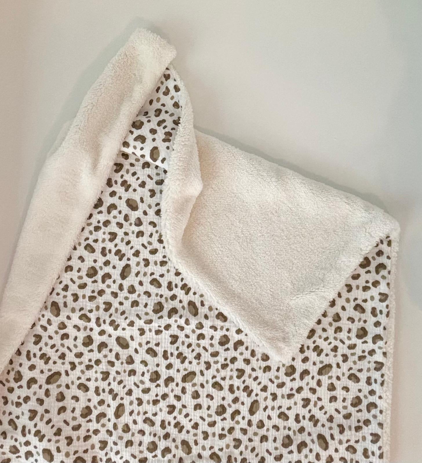 Couverture naissance personnalisée Petit Fauve