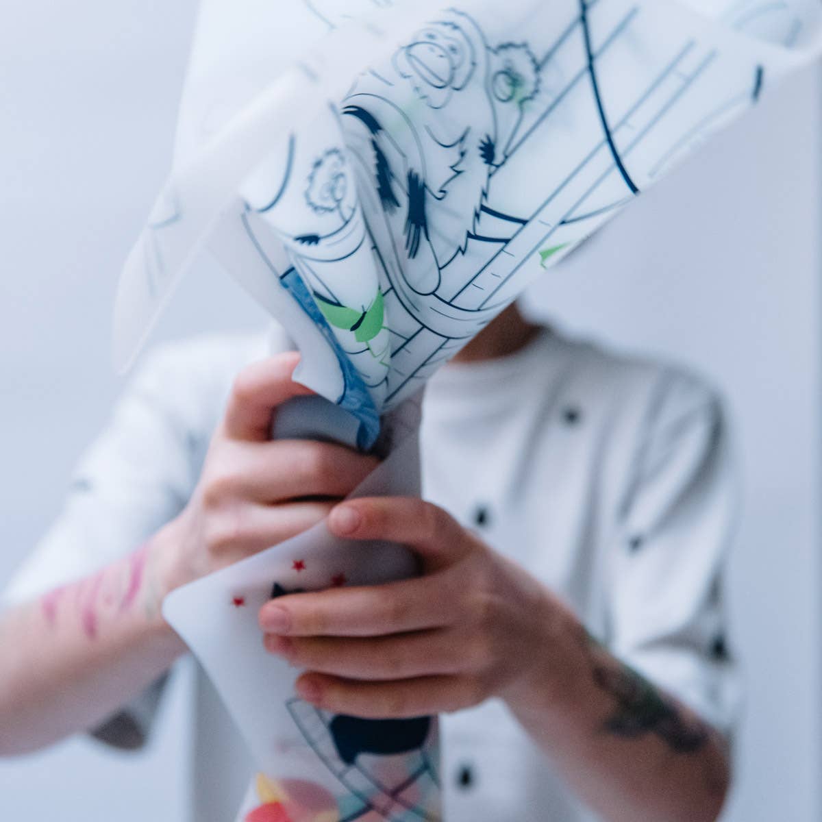 Set de coloriage réutilisable en silicone – Jungle