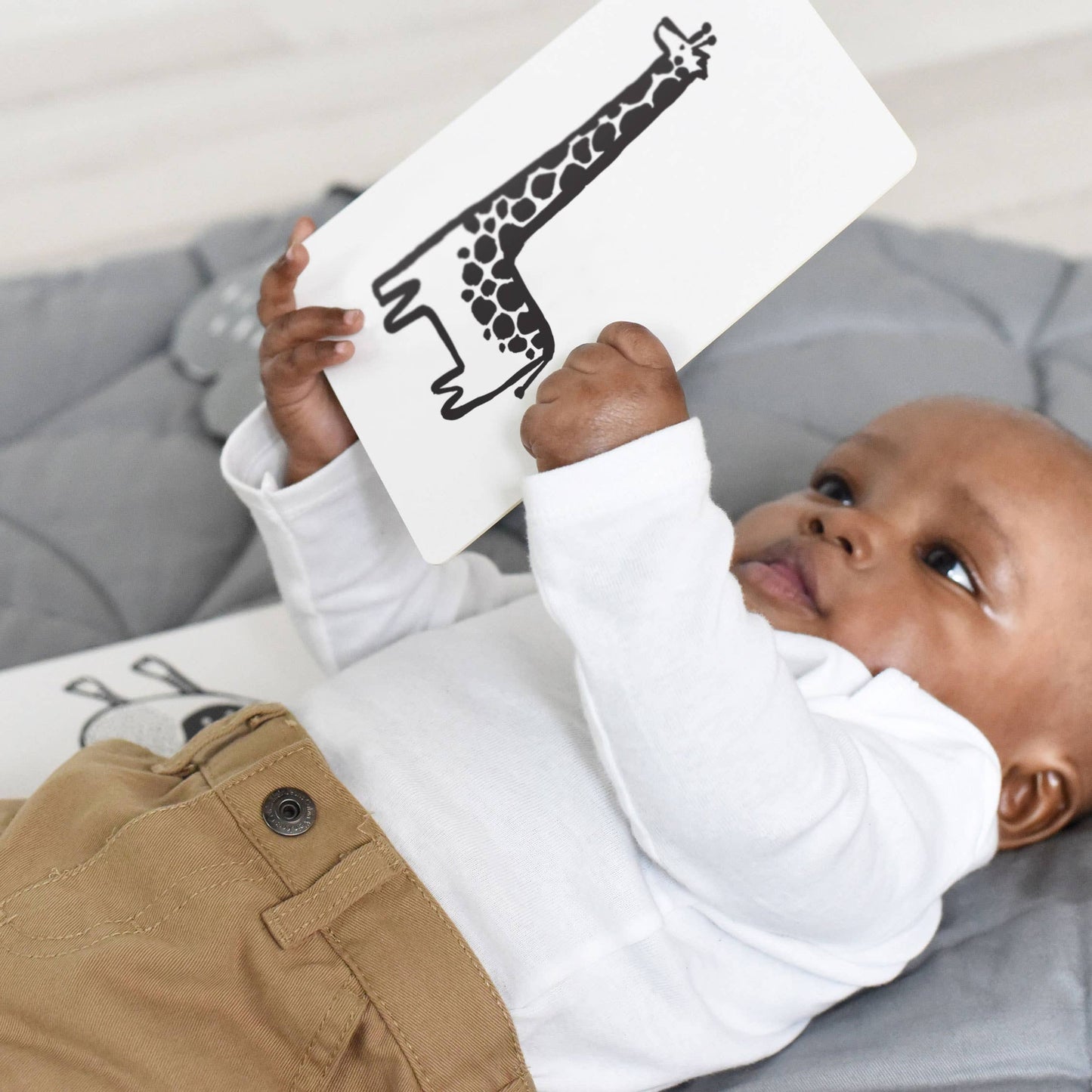 Cartes d'art pour bébé - Animaux originaux - Cartes flash pour nourrissons