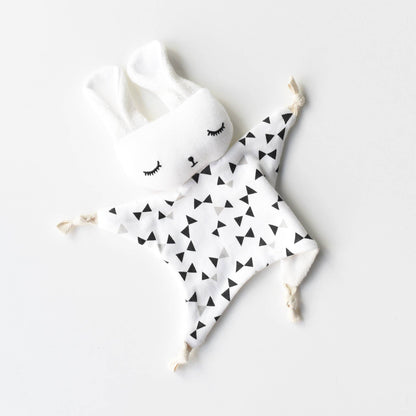 Cuddle Bunny - Nœuds papillon - Doudou en tissu biologique pour bébé