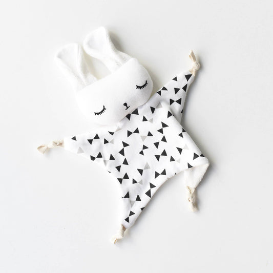 Cuddle Bunny - Nœuds papillon - Doudou en tissu biologique pour bébé