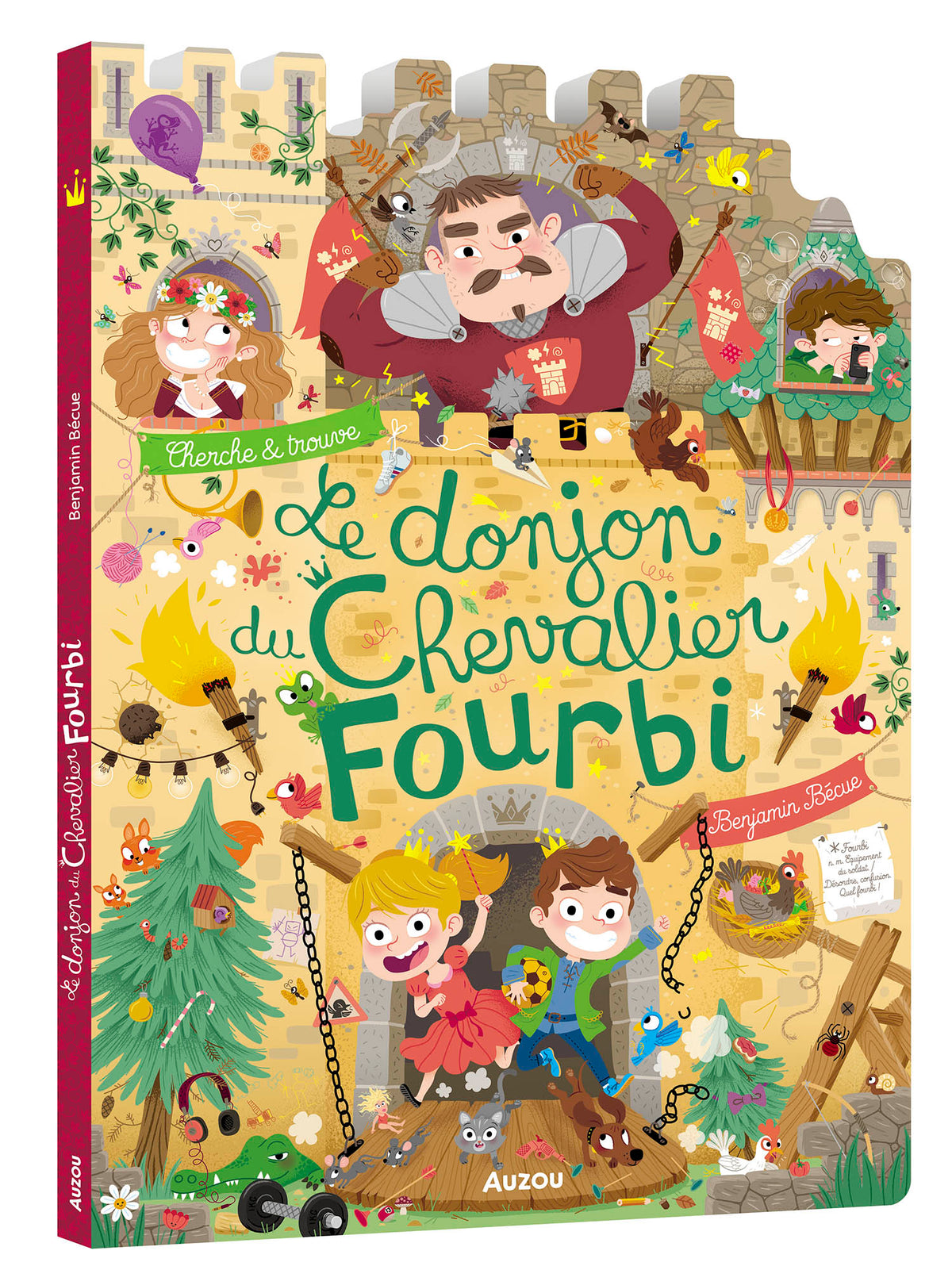 Le donjon du chevalier Fourbi – Cherche et trouve