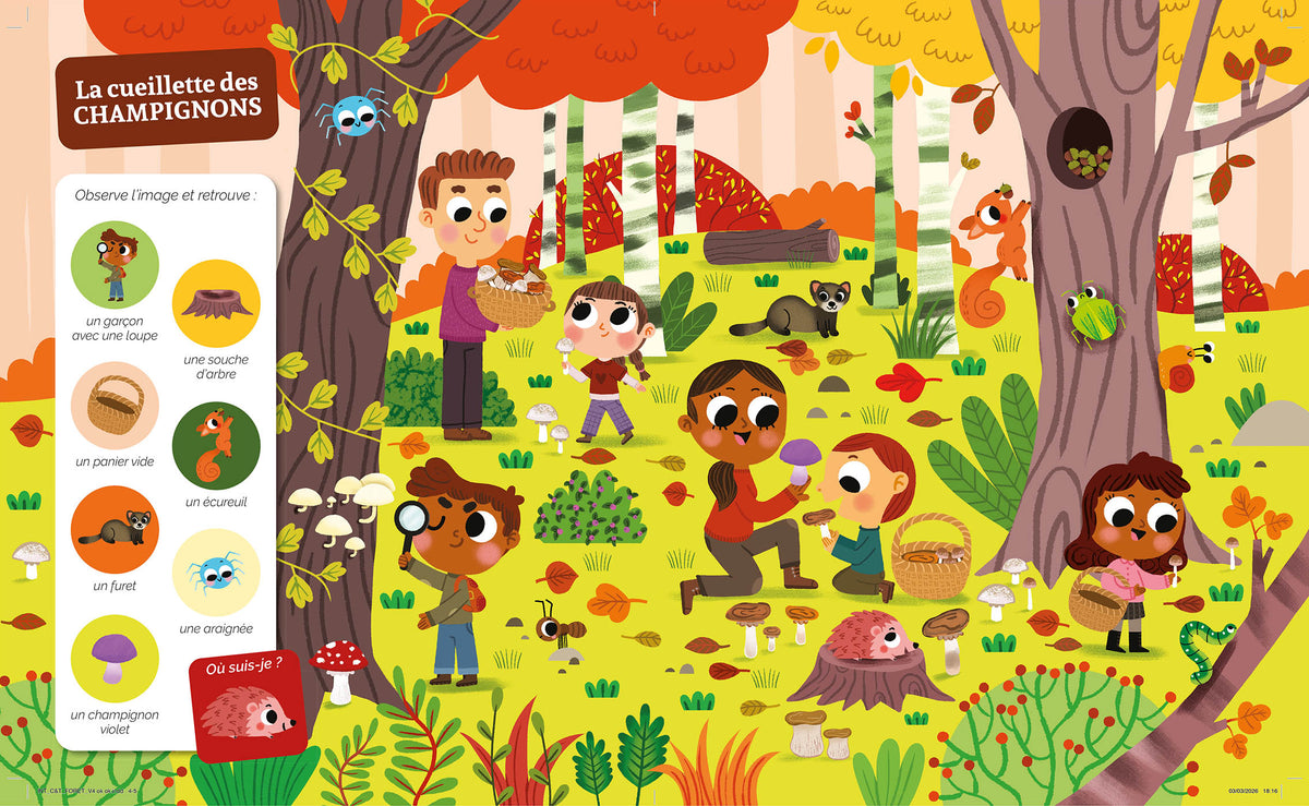 Cherche et trouve des tout-petits – Dans la forêt