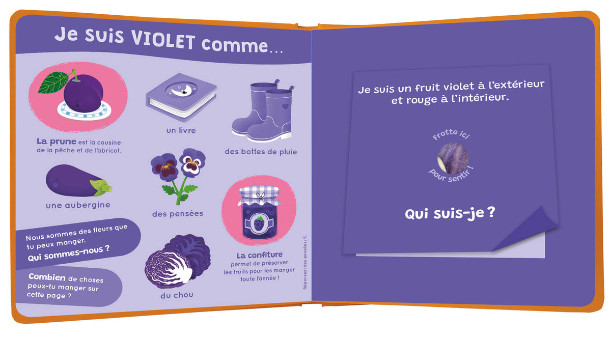 Mon livre des odeurs et des couleurs – L’automne