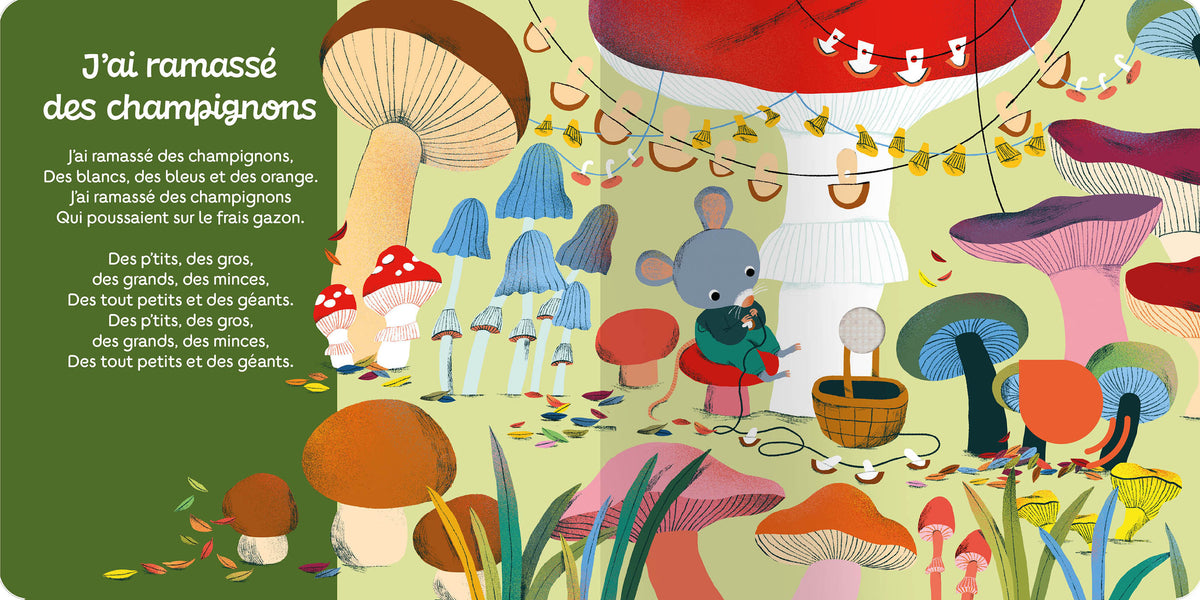 Mes premiers sonores – Mes comptines d’automne