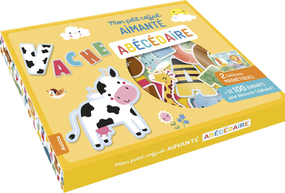 MON PETIT COFFRET AIMANTÉ - ABÉCÉDAIRE Dès 3 ans