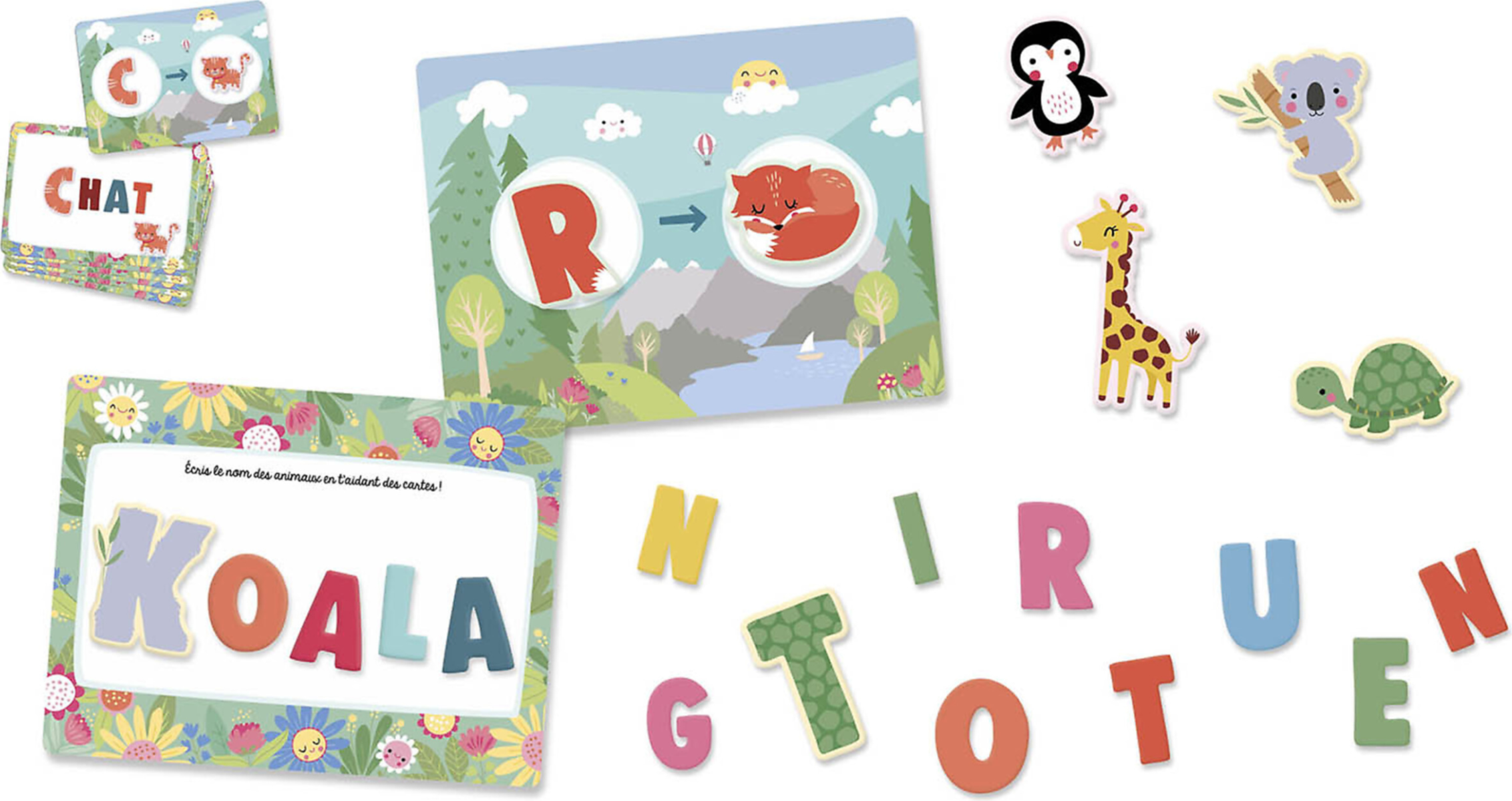 MON PETIT COFFRET AIMANTÉ - ABÉCÉDAIRE Dès 3 ans