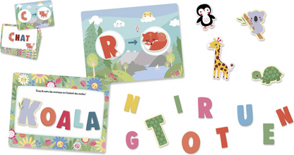 MON PETIT COFFRET AIMANTÉ - ABÉCÉDAIRE Dès 3 ans