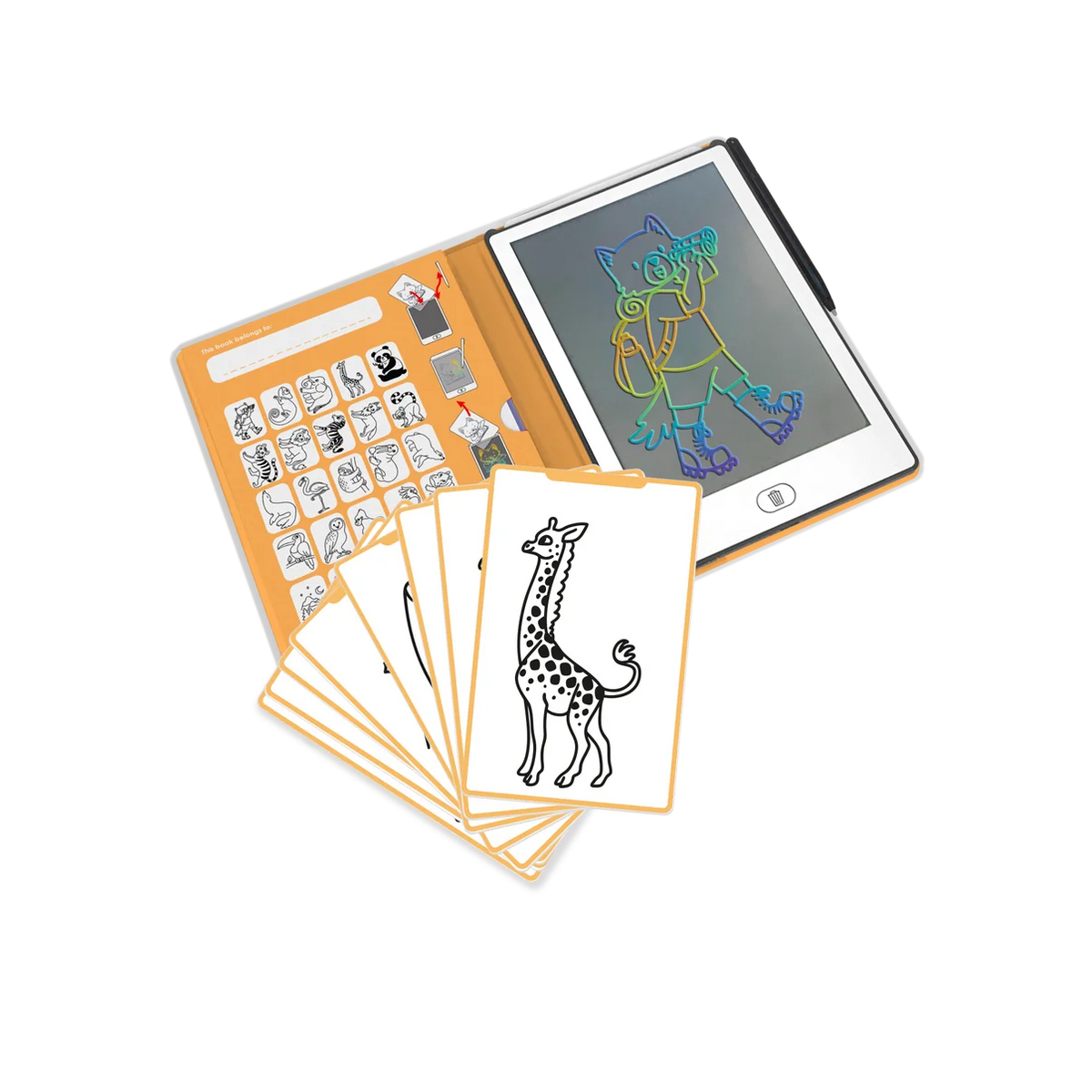 Tablette LCD KIDYDRAW-MINI – Animaux